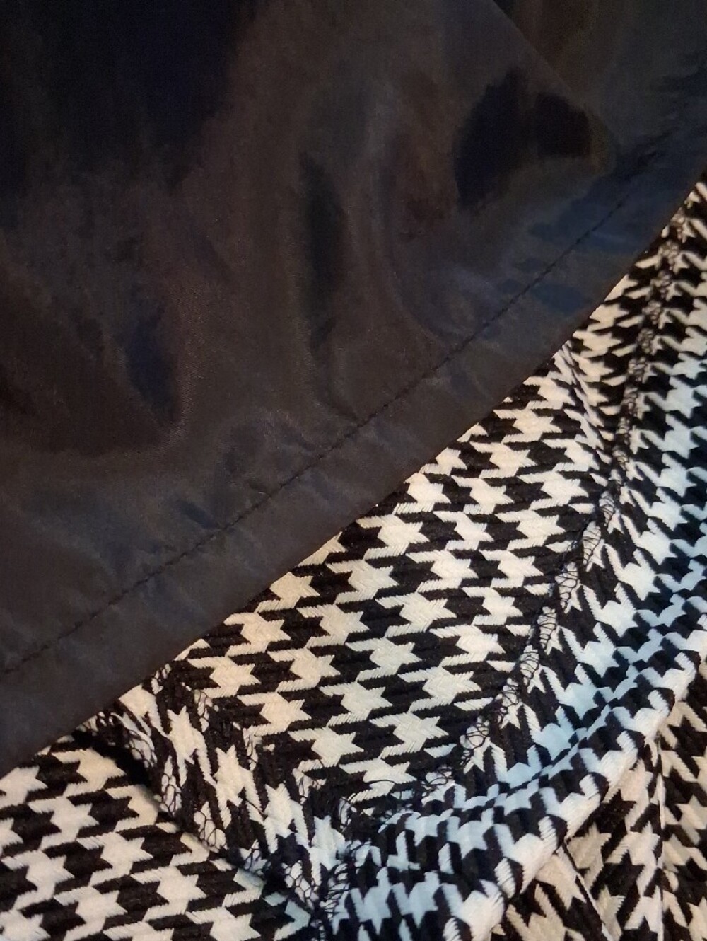 Kasper Black and White Houndstooth Blazer and Dress - Picture 16 of 16